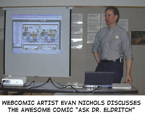 Webcomic artist Evan Nichols discusses Ask Dr. Eldritch